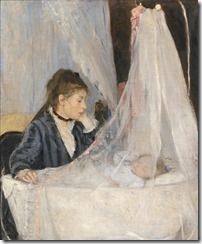 Berte Morisot The Cradle 1872