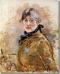 Berte Morisot self-portrait-1885